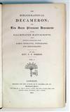 DIBDIN, THOMAS FROGNALL.  The Bibliographical Decameron. 3 vols. 1817